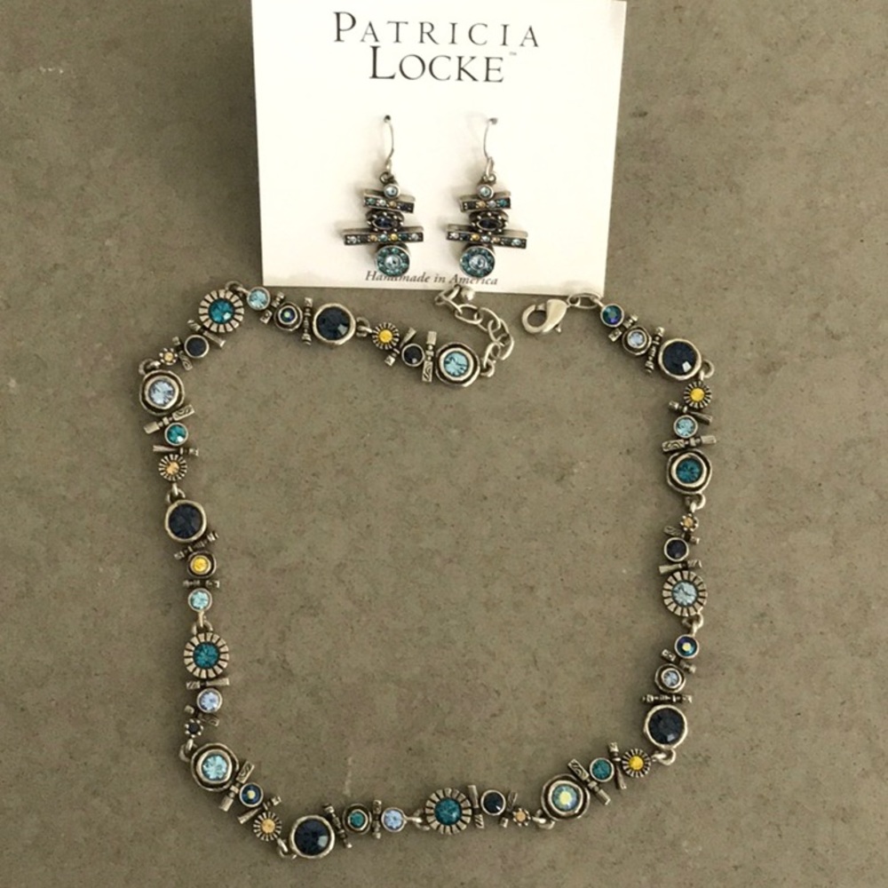 Patricia Locke Original Necklace and Earring Set